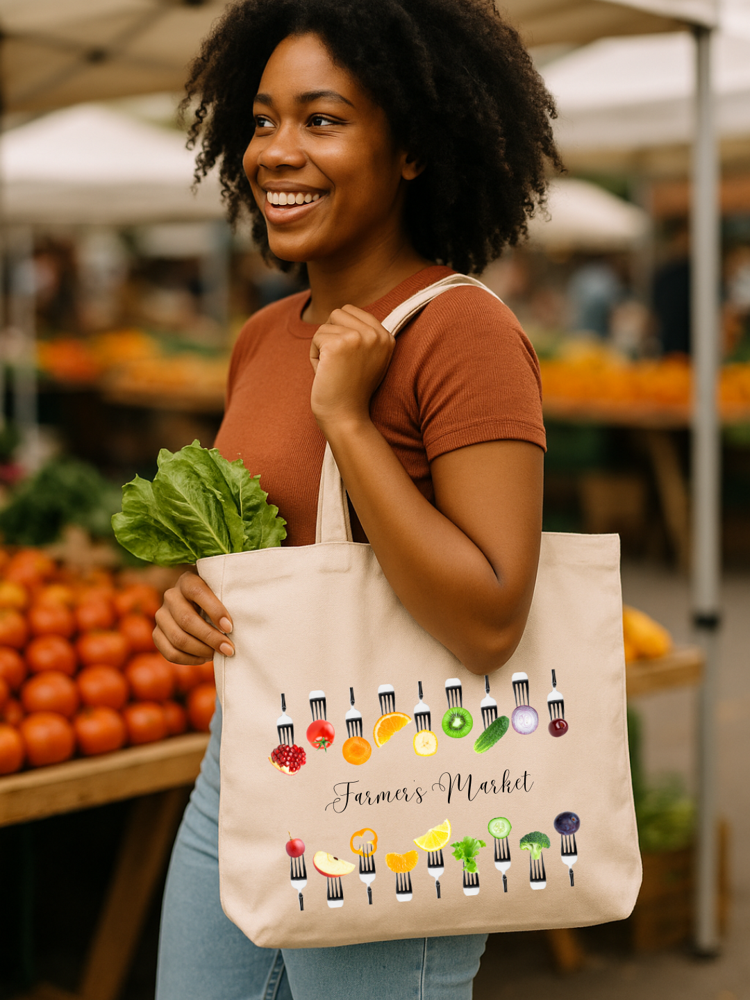 Tote Bag ~ Farmer's Market