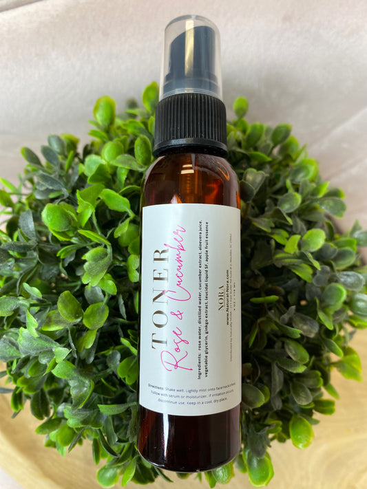 Rose & Cucumber Facial Toner image 0