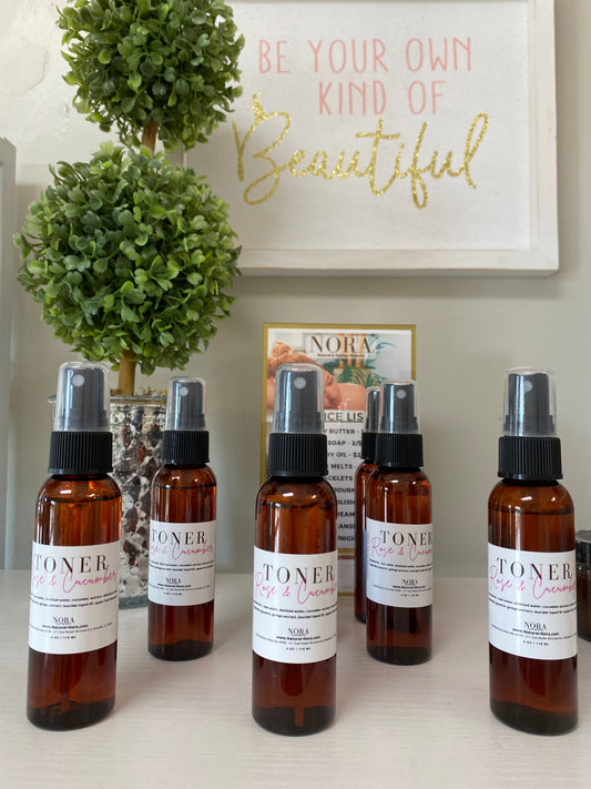Rose & Cucumber Facial Toner image 1
