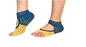 Yoga Socks - Gold & Blue image 0